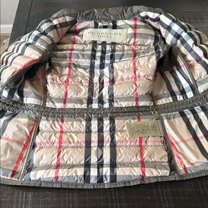 Burberry Army Green Quilted Vest